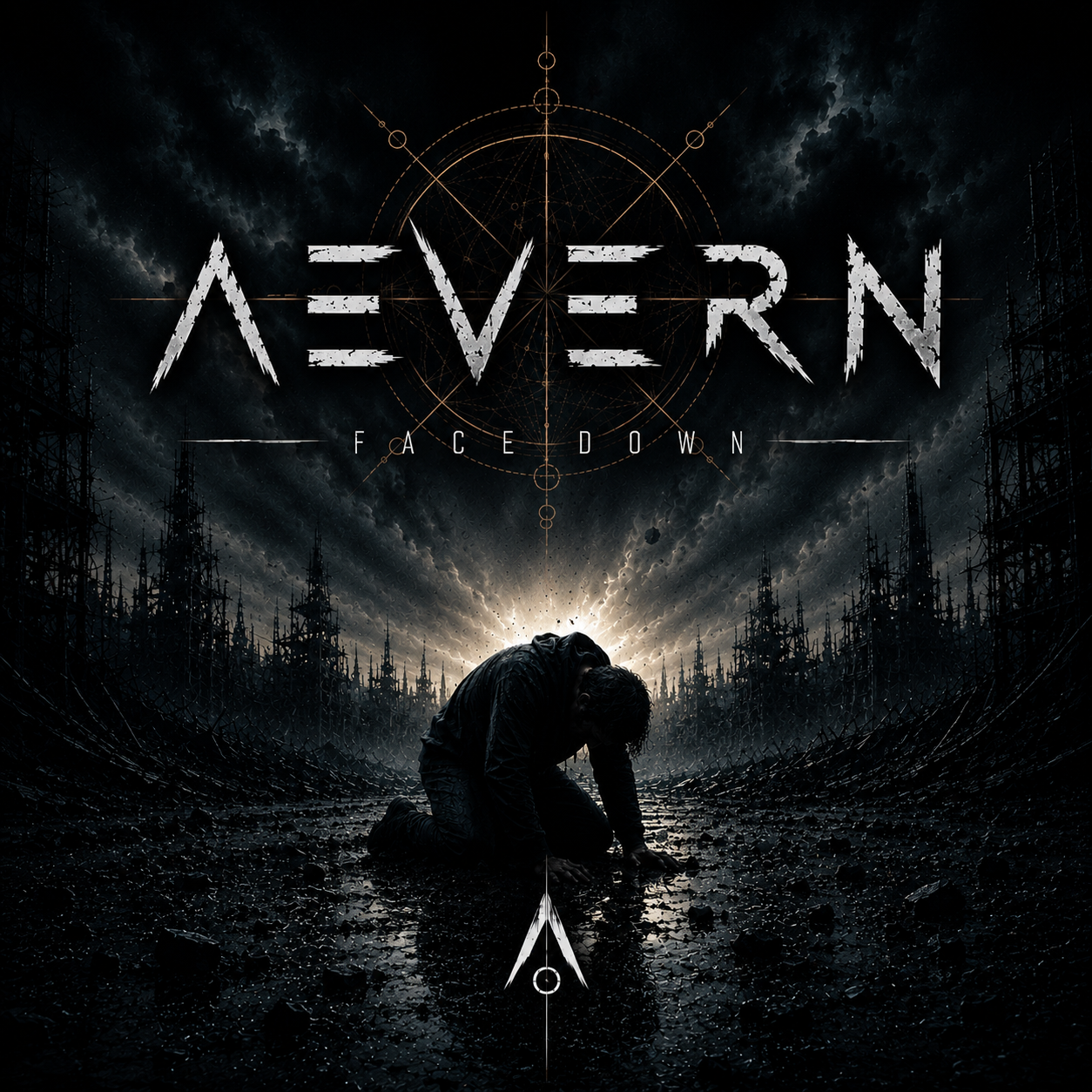AEVERN – Face Down cover artwork